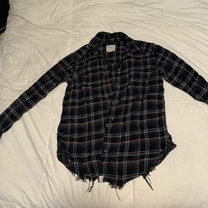 rose distressed flannel🦋